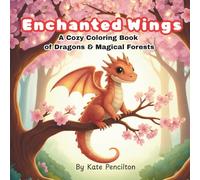 Enchanted Wings: A Cozy Coloring Book of Dragons & Magical Forests