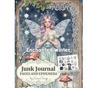 Enchanted Winter by LianaScrap: Junk Journal Pages and Ephemera