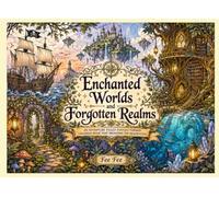 Enchanted Worlds and Forgotten Realms: A Fantasy Coloring Book for Adults and Teens Featuring Magical Kingdoms, Enchanted Forests, Mystical Landscapes & Hidden Realms