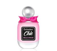 Enchanteur Chic Belle Amour Eau de Toilette 50 ml - Profumo floreale fruttato per donne, note di mela e melone, accenti di ribes nero, elegante fragranza per regali o uso quotidiano
