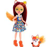 Enchantimals, Bambola Felicity Volpe con Animale, Giocattolo per Bambini 4+Anni, FXM71