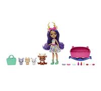 Mattell Enchantimals Baby Best Friends Doll Danessa Cervo e il suo cucciolo di bestia