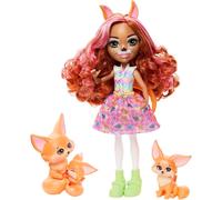 ENCHANTIMALS FAMIGLIA VOLPI FILIGREE Box 4 FIGURE GLAM PARTY MATTEL HNT60