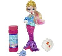 Enchantimals Bubblin’ Atlantia Mermaid Bubble Maker Doll (7-in) with Dolphin Ani
