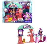 Enchantimals - Playset Caffetteria Sea Cave Café con Bambola Martina la Sirena e Accessori, Giocattolo per Bambini 3+ Anni, HCF86