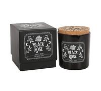 Enchanting Black Rose Twilight Blush Candle | Aroma seducente | Fatto a mano | Accattivante profumo scuro | Soia di lusso | Lunga durata di combustione