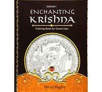 Enchanting Krishna: Coloring Book for Grown-Ups: Volume 1