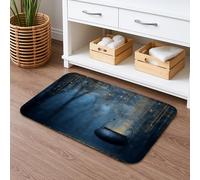 Enchanting Night Sky - Tappetino da bagno ad asciugatura rapida, assorbente, antiscivolo, in memory foam, lavabile, 50 x 81 cm