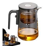 Enchantipot - Infusore per tè sfuso, teiera in vetro sfuso, separazione dell'acqua, teiera magica Enchantipot, teiera per tè sfuso, teiera per tè sfuso, tè ai fiori, casa e viaggi