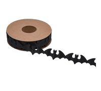 Enchantments Hollow Out Pattern Halloween Ribbon Porting Festive Cheer to and Decors Scenes Gift Wraping Ribbon Wire Bordings Edge Trim