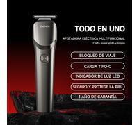 Macchinetta per Capelli Elettrico Rasoio Xiaomi Incl. Olio, Spazzola, Cavo USB
