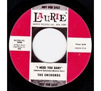ENCHORDS - zoom, zoom, zoom / i need you baby 45 rpm single