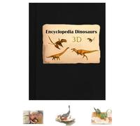 Enciclopedia 3D Dinosauri Prehistorica | I Dinosauri Pop-Up Copertina rigida | Divertente libro di dinosauri pop-up interattivo | Conoscenze interessanti e fatti educativi per bambini principianti