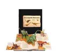 Enciclopedia 3D Prehistorica Dinosauri, Libro Interattivo Pop-Up Divertente sui Dinosauri, L'Enciclopedia Illustrata Completa dei Dinosauri, Regalo for Amanti dei Dinosauri
