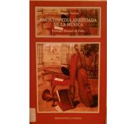 Enciclopedia abreviada de musica [Paperback] by Turina, Joaquin