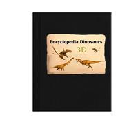 Enciclopedia dei dinosauri preistorici in 3D for bambini: libro pop-up interattivo con curiosità, illustrazioni realistiche, regalo educativo