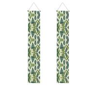 Enciclopedia delle felci stampati striscioni per feste per patio banner adatti per feste di laurea e decorazioni per patio