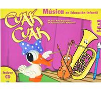 Enclave - Cuak Cuak 1º (Musica en educacion infantil), 3 A 5 anni, Inc.CD) (meccanico/Sanchez Ballesteros)