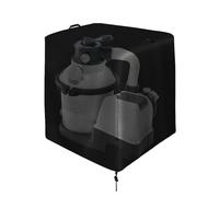 Enclosure Catcher - Pool Filter Cover - Waterproof Pool Filter Winter Cover - 420d Oxford Cloth Anti-Uv Debris Shield 71cm Heavy-Duty Build for Backyard Ground Pond Deck Shed Outdoor .er Unit Use