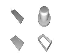 Enclosure for HSD089IFW1-A00 8.9" LCD Display with M.NT68676.2 Controller Mount