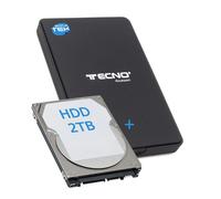 ENCLOSURE HARD DISK ESTERNO HDD 2,5" SATA 2TB INCLUSO USB PLUG AND PLAY