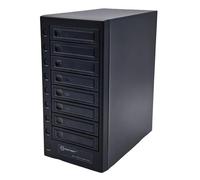 Enclosure per disco rigido esterno SATA USB 4.0 (40 Gbps) di tipo C a 8 alloggiamenti da 2,5 pollici e 3,5 pollici
