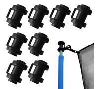 Enclosure Pole Top Cap - trampoline Pole Caps, Trampoline End Cap Protective | Bounce Enclosuree Net Hook for better replacement and maintenance of your tramp-, easy to install.