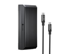 Enclosure SSD M.2 NVMe da 40 Gbps, ICY BOX M.2 Enclosure Supporto SSD M/B+M Dimensioni chiave 2280/2260/2242/2230 Compatibile con Thunderbolt 4/3/USB4/3.2/3.1, custodia Thunderbolt 4 in alluminio