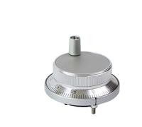 Encoder a impulsi CNC 1 pz CNC Pulser 60/80mm 5V/12v/24v 4/6Pins Pulse 25/100 Generatore Manuale Volantino Macchina Encoder Rotativo(60MM,6 pins)