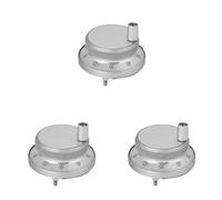 Encoder a Impulsi con Volantino 3 Pezzi 5V, Controllo Manuale del Router di Fresatura con Connessione Terminale 6 Mm per CNC, Ingranaggio in Metallo Ultra Sottile e
