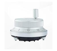 Encoder a impulsi con volantino Generatore di impulsi manuale for volantino CNC MPG Pendant 5V 12V 100PPR Encoder elettronico for volantino for tornio fresatrice CNC(Silver,24V-4-100PPR,60mm)