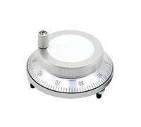Encoder a impulsi con volantino Volantino a impulsi CNC 5V 6 pin Pulse 100 Generatore di impulsi manuale Volantino CNC Macchina 60mm 80mm Encoder rotativo(Handwheel Dia.80mm,5V-4pin-100pulse)