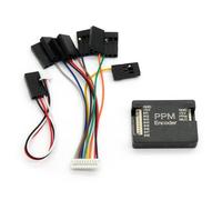 Encoder da PWM a PPM V1.0 con custodia per Arduino, ricevitori, controller di volo e servo controller