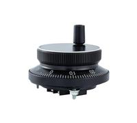 Encoder elettronico for volantino 100 PPR Generatore di impulsi 5V 12V 24V for macchine tessili Encoder rotativo da 80 mm 100 mm(24V-4-100PPR-P-N,Black,80mm)