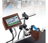 Encoder in lotti online della stampante a getto d'inchiostro, macchina di codifica portatile commerciale per codice QR, data, logo, etichetta, codice a barre, ideale per uso della catena di montaggio
