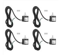 Encoder incrementale rotativo 4X 38S6G5-B-G24N AB Collegamento bifase 50P/R 5-24V Albero pieno CC Collettore aperto Uscita NPN