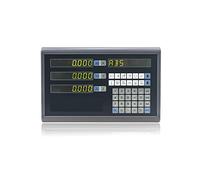 Encoder lineare, Completa kit a 3 assi/unità set letto digitale con PCS. 5U Bilancia lineare Encoder Dimensioni del sensore for fresatura tornio per fresatrici CNC(One Piece display)