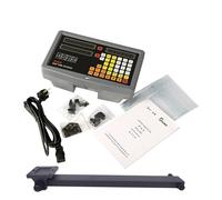 Encoder lineare su Scala, Set DRO for tornio e fresatura, lettura digitale a 2 assi, lineare KA300, encoder ottico TTL 0,005 mm KA-300
