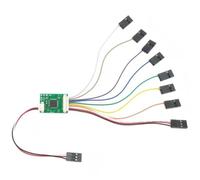 Encoder PPM A 8 Canali Modulo Convertitore Di Segnale PWM A PPM Per Addestramento Con Simulatore Di Modello Di Drone Con Ricevitore RC