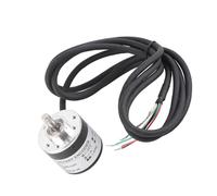 Encoder rotante 600P/R, encoder rotante incrementale bifase AB, encoder in quadratura albero da 5 a 24 V 6 mm per la misurazione della lunghezza