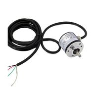 Encoder rotativo Encoder rotativo incrementale fotoelettrico AB Uscita a collettore aperto NPN bifase Encoder rotativo ottico(500PR,Voltage output,Input 8-24v)