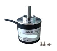 Encoder rotativo Encoder rotativo ottico incrementale E38 5-24 V CC 50/100/200/360/400/600/800/1000PR AB Albero bifase da 6 mm con uscita NPN o tensione(1000PR,Voltage output)