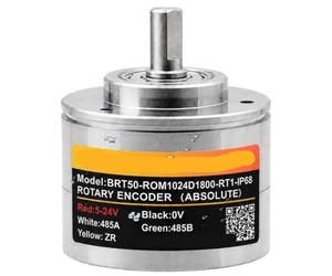 Encoder rotativo impermeabile con albero solido da 8 mm Sensore di posizione della velocità dell'angolo dell'albero magnetico monogiro assoluto da 8 mm
