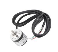 Encoder rotativo incrementale 600p R, encoder ottico | Encoder lineare con albero da 6 mm ad ampio intervallo di tensione da 5 V a 24 V per la misurazione della velocità rotazione
