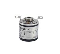 Encoder rotativo incrementale da 38 mm, 1 pz, albero cavo semicavo da 8 mm, interruttore ottico, 5-24 V CC, encoder rotativo E40H6(400PR,VOLTAGE OUTPUT_8-24V)