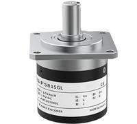 Encoder rotativo incrementale da 58 mm Interruttore ottico fotoelettrico con albero da 15 mm AB 2 fasi 10-1024-2048-3600 PPR 5-24 V CC
