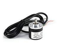 Encoder Rotativo, Incrementale Rotary Encoder, Encoder rotativo incrementale fotoelettrico 600P/R 5V-24V AB 2 fasi albero 6mm per il Controllo Intelligente di Varie Misure di Spostamento