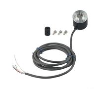 Encoder rotativo serie E6B2-CWZ6C, 100/360/600/1000/1024/2000 P/R, 5V DC, albero 6mm, diametro 39mm, mandrino in acciaio inossidabile e alloggiamento in metallo, differenziale A/B/Z (2000P/R)