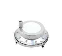 Encoder rotativo Volantino a impulsi CNC 5V 6 pin Pulse 100 Generatore di impulsi manuale Volantino CNC Macchina 60mm 80mm Encoder rotativo for radio, modulo manopola(80mm,5v-24v -4pin-100puls)