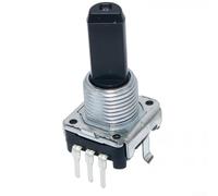Encoder rotatorio EC12E2420801 dell'asse di 20mm che offre 24 fermate e 24 impulsi per giro per HMI e l'uso del pannello di controllo